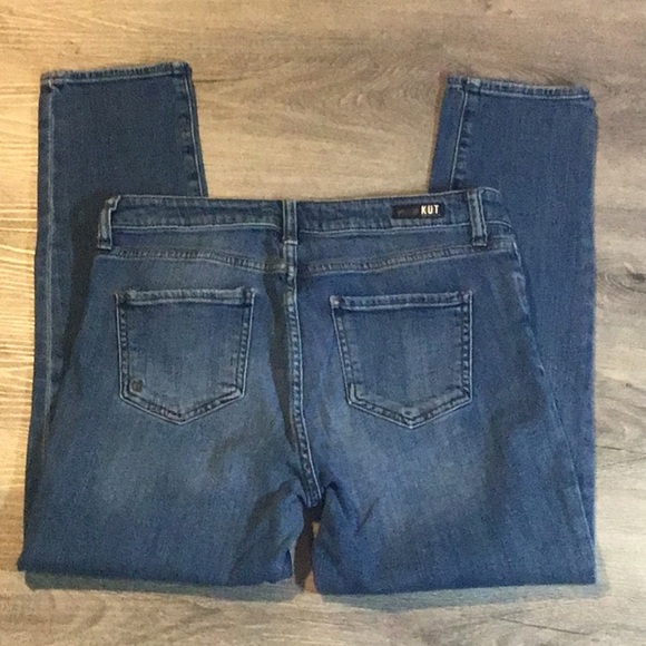 ✨KUT from the Kloth Straight Leg Crop Woman's Jeans Size 8 - Picture 5 of 7